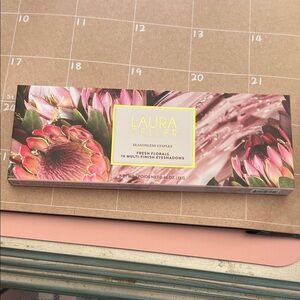 Laura Geller Pink and Green Fresh Florals Eyeshadow Palette